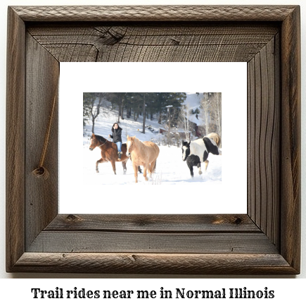 trail rides near me in Normal, Illinois